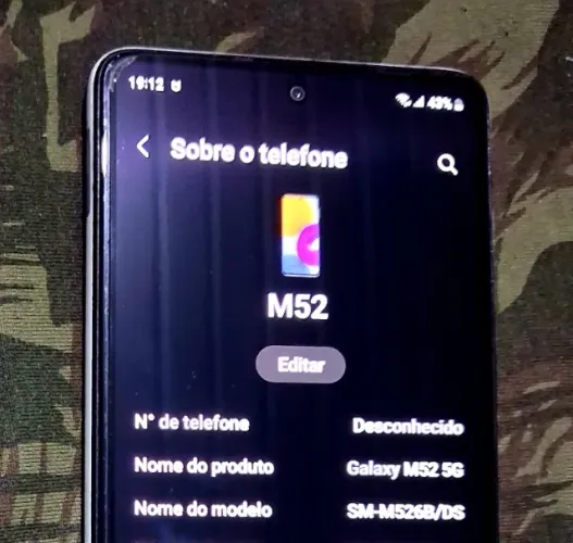 Vendo Galaxy M52 usado