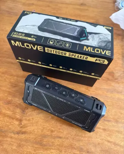 Caixa de Som Bluetooth MLOVE P3 40W - NOVA