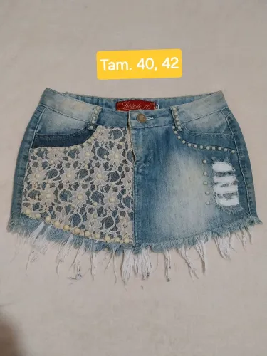 Saia jeans