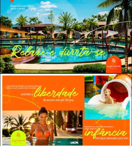 Apartamento em Resort no litoral para INVESTIDOR