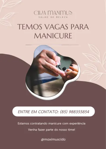 Vaga de manicure 