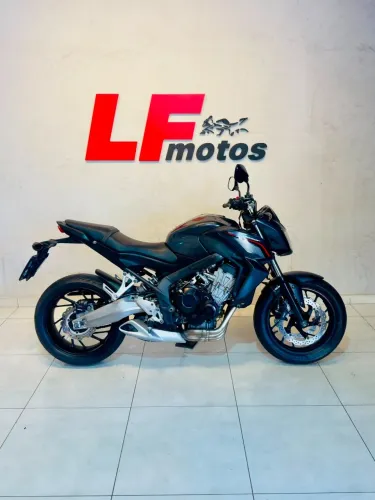 HONDA CB 650 F PRETO 2015
