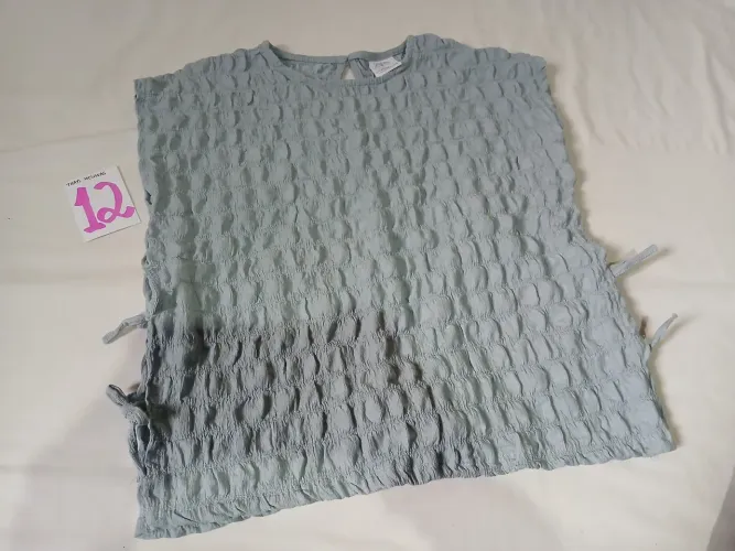 Blusinha infantil azul ZARA