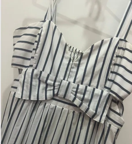 Vestido de listras Bambola