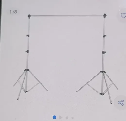 Suporte para fundo fotográfico