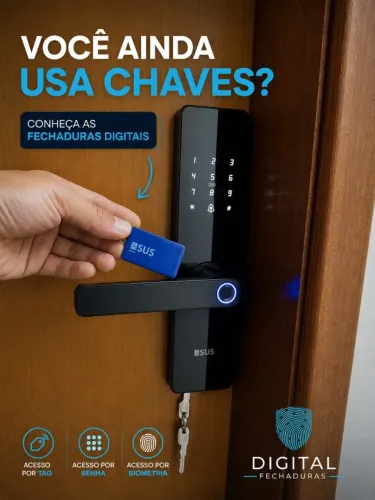 Venda e Instalação de Fechaduras Digitais