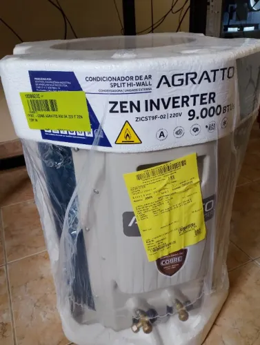 Ar Condicionado Agratto Zen Inverter 9.000 BTUs