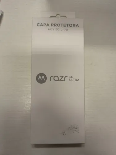 Capa razr 50 ultra original lacrada comprada na motorola