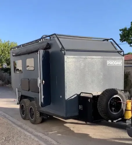 Trailer camper 5 pessoas completo motor home! 