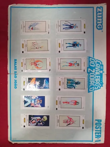Poster Zung - Cavaleiros do Zodíaco