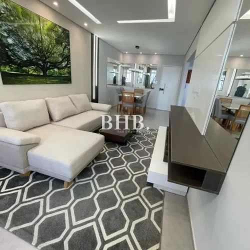 Acesso direto à praia | 3 dormitórios + 125m² na Pompéia