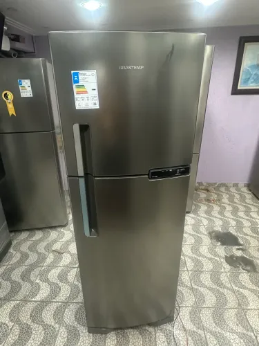 Geladeira Brastemp 375L Inox