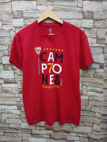 Camiseta Sevilla FC 2023 Europa League Budapeste M