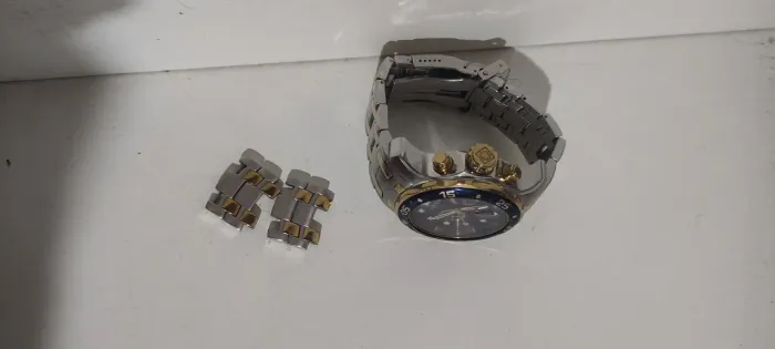 Relógio Invicta Pro Diver 0070 Cronógrafo Bicolor (Original) + Elos Extras