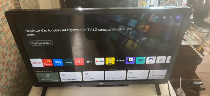 Smart tv 32 lg smart $650 avista ou $700 3x sem juros 