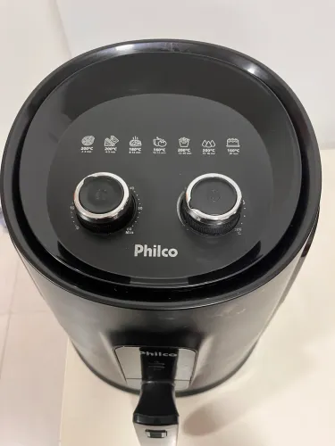 Fryer Philco Gourmet Black, 1500W, cesto de 4,4L
