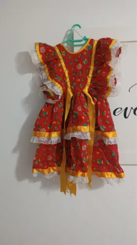 Vestido junino infantil