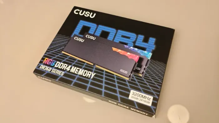 Memória RAM 32gb (2x16gb) DDR4 3200mhz ARGB CUSU