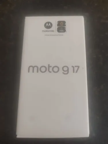 Moto g17 novo na caixa