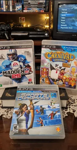 Lote com 3 Jogos Playstation 3 - Originais