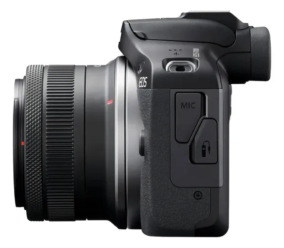 Câmera Canon Eos R100 4K 24.1mp Wi-fi/bluetooth Lente RF-S 18-45mm