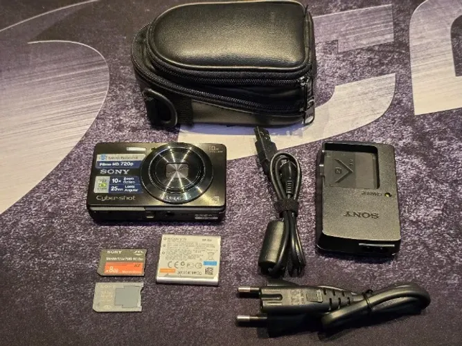 Camera Digital CyberShot Sony W690 Kit Completo