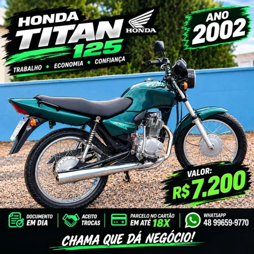 Titan 125 ano 2002