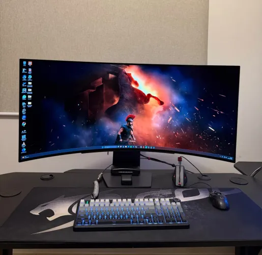 Monitor LG 45 polegadas Oled Ultrawide - 4 Meses de uso com NF e caixa