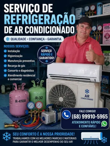 Marcelo refrigeração e climatização! 