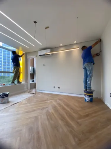 Drywall, Forro De Gesso, Pintura, Elétrica, Iluminação, Pedreiro, Porcelanato, Bancada