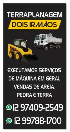Serviço de terraplanagem em geral, faça seu orçamento sem compromisso