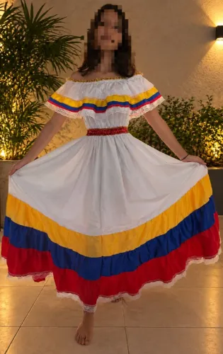 Roupa de tema Colombiano
