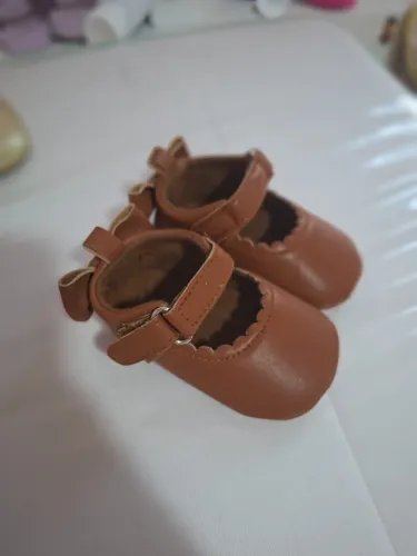 Sapatilha caramelo bebê menina 