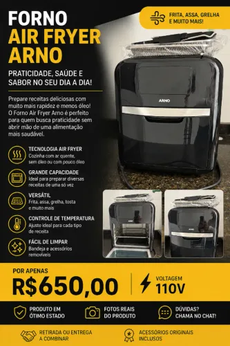 Air Fryer Forno Arno