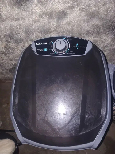 Vendo tanquinho de 15 kilos da sugar ,em perfeito estado semi nova