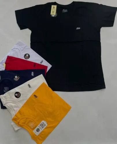 Camisa fio 30.1 multimarcas atacado mínimo 6 peças