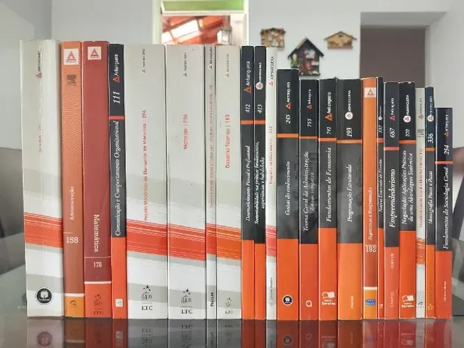 Livros Curso Tecnologo Mecatronica Industrial Anhanguera