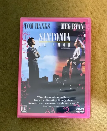 DVD "Sintonia de Amor" (Sleepless in Seattle) Com Tom Hanks e Meg Ryan