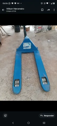 Carrinho pra transporte de cargas e palmeira 2,500 kg