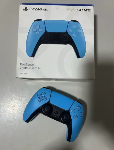 Controle PS5 Starlight Blue novo!