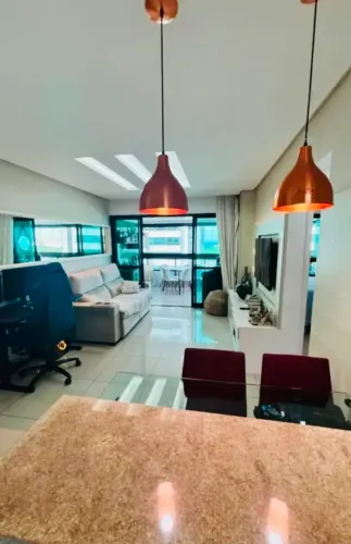 APARTAMENTO TRIBECA C PATAMARES | QUARTO E SALA 1/4 | NASCENTE TOTAL | ANDAR ALTO