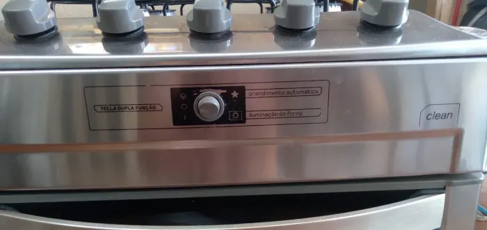 Fogão Brastemp inox 4bocas