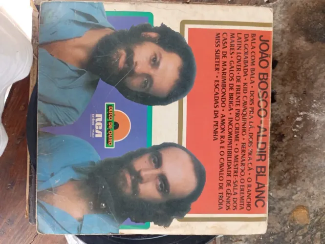 Disco vinil João bosco e Aldair blanco
