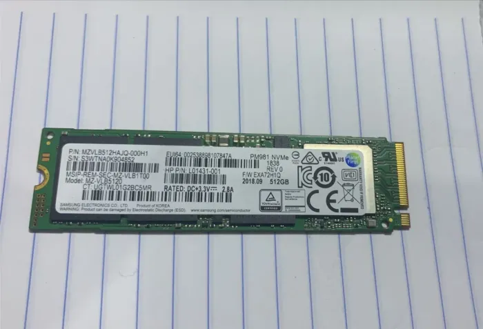 SSD m2 512 gb