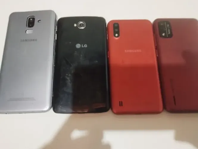 Celulares sucatas valor60,00