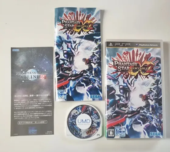 Phantasy star Portable infinity 2 PSP original jp UMD