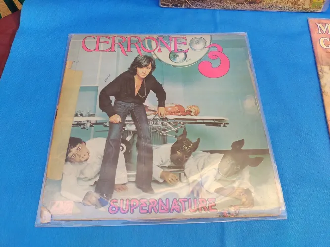 Cerrone Supernatural LP Disco de vinil, original.