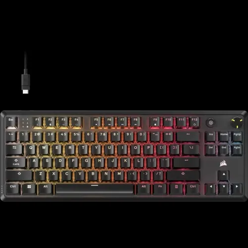 Teclado Gamer Corsair K70 TKL - Cherry MX Red
