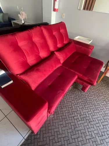 Sofá retratil e reclinável 2,20 mt