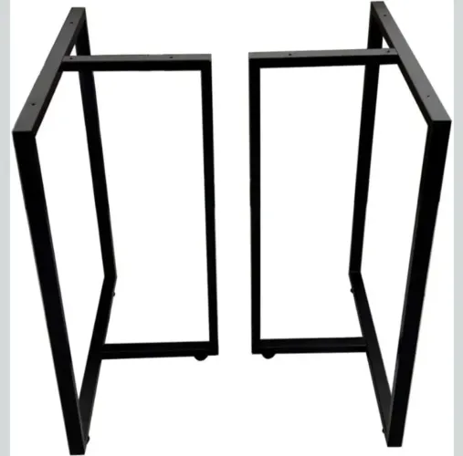Par de Pés de Mesa Estilo Industrial